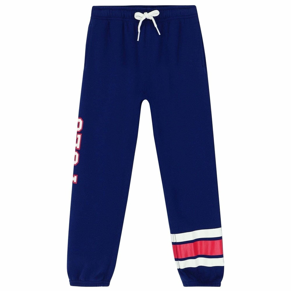 NWT Polo Ralph Lauren Logo Jogger Pants Girls Sz L (12-14) Preppy Luxury Retro
